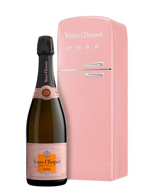 Veuve Clicquot Rosé x SMEG (Fridge Box Limited Edition)